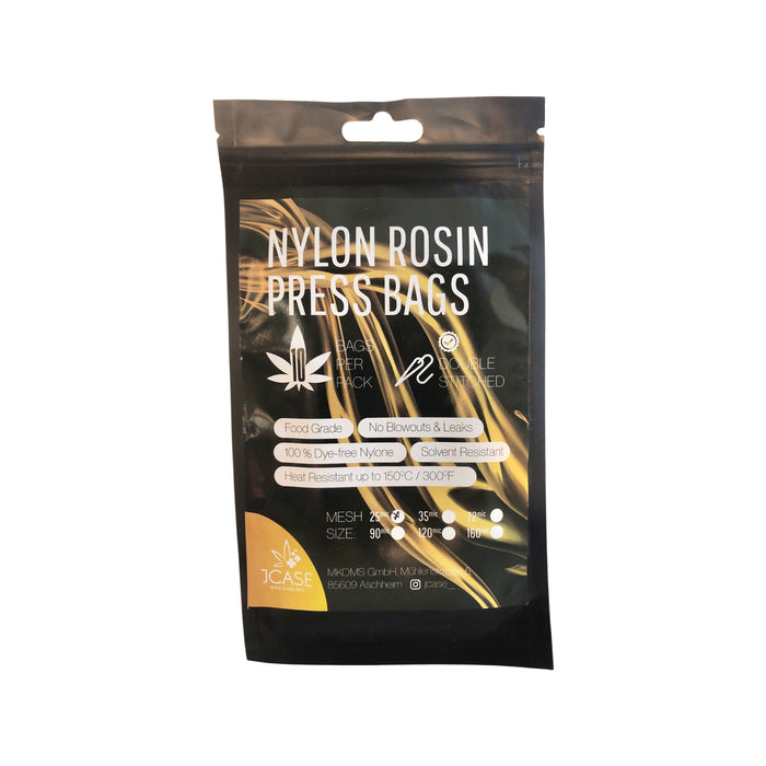 JCase Nylon Rosin Press Bags 25mic