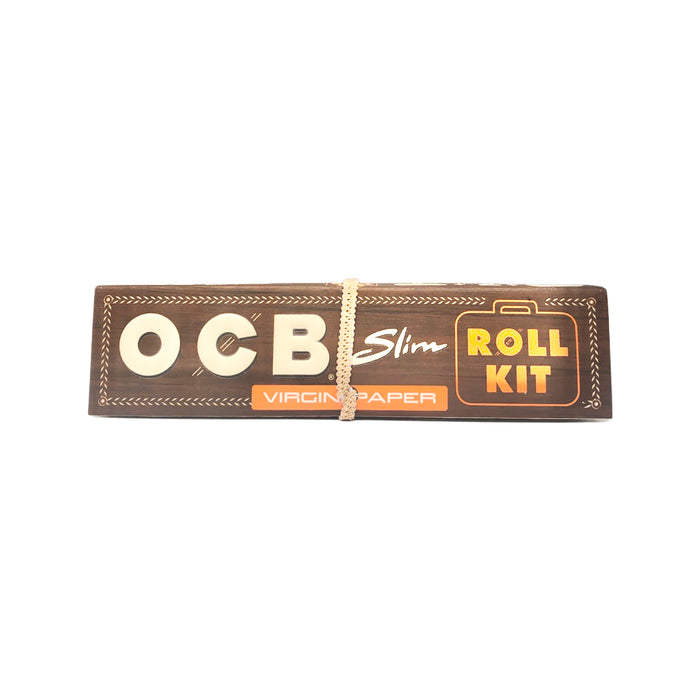 OCB Slim Virgin Papers + Filter Roll Kit