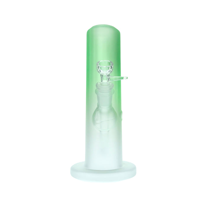 Milchglas Bong mit Standfuß