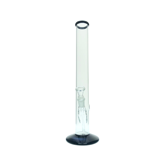 Zylinderbong Glas Schwarz
