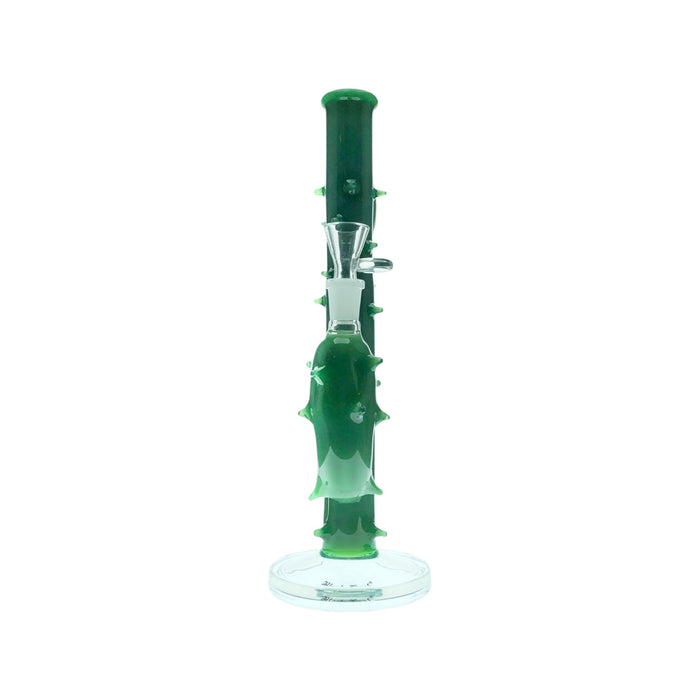 Black Leaf Mini Kaktus Glasbong