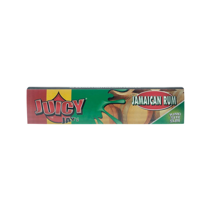 Juicy Jays King Size Slim Papers Jamaican Rum