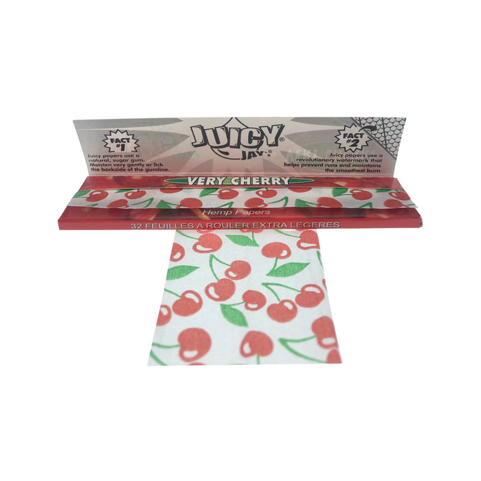 Juicy Jays King Size Slim Papers Very Cherry