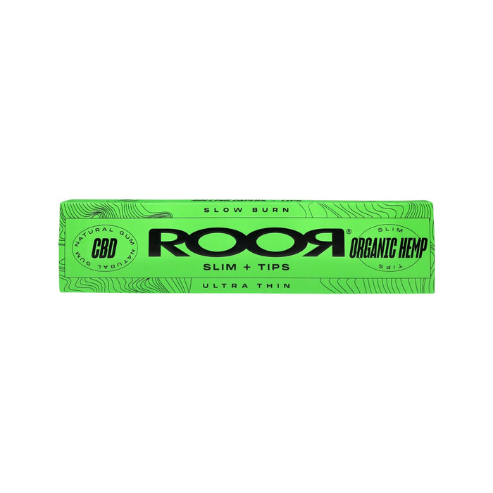 Roor King Size Organic Hemp Papers + Tips