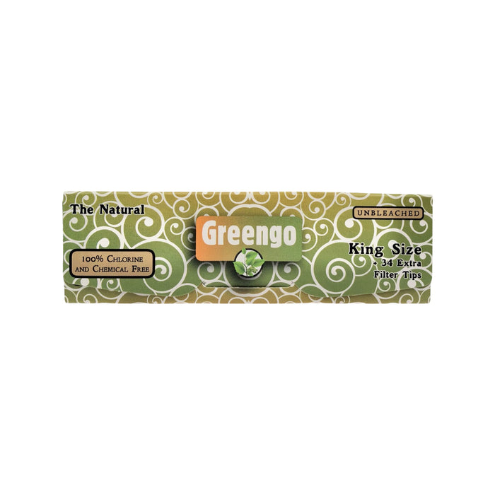 Greengo King Size The Natural Papers + Tips