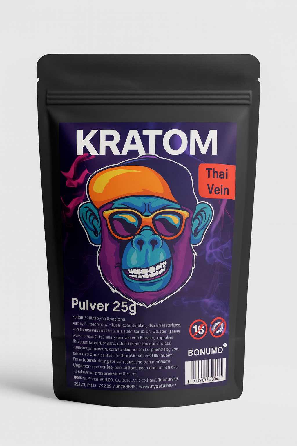 Kratom Thai Vein 25 g – Premium Qualität von BONUMO®