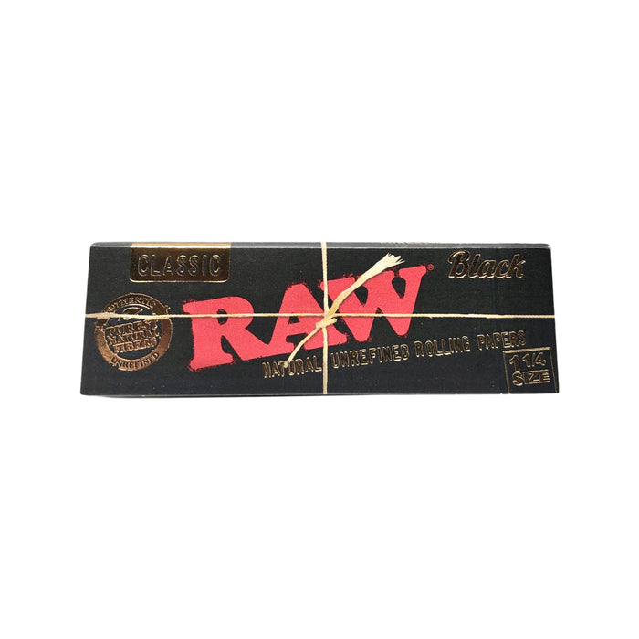 Raw Classic Black 1 1/4 Papers