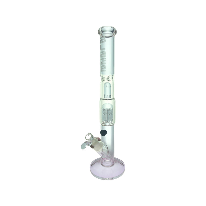 Blaze Zylinderbong 6-arm Perkolator Rosa 430mm