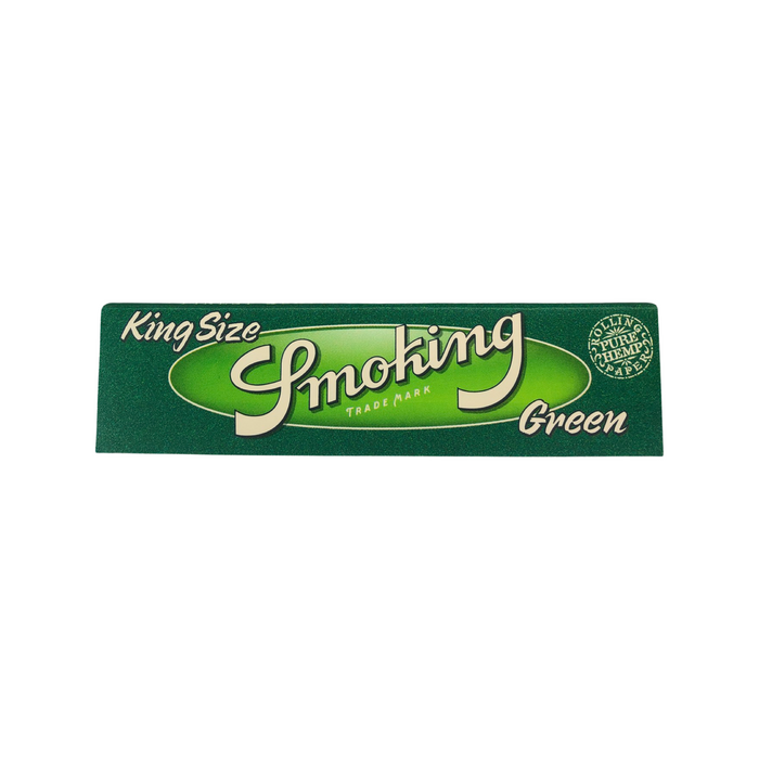 Smoking King Size Green Papers