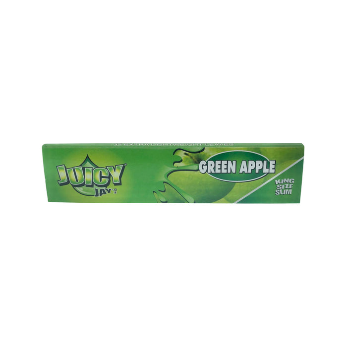 Juicy Jays King Size Slim Papers Green Apple