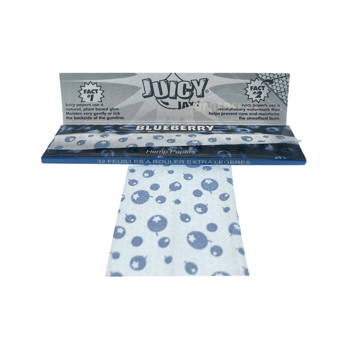 Juicy Jays King Size Slim Papers Blueberry