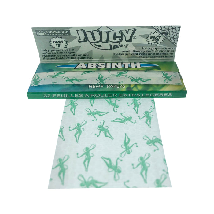 Juicy Jays 1 1/4 Size Papers Absinth